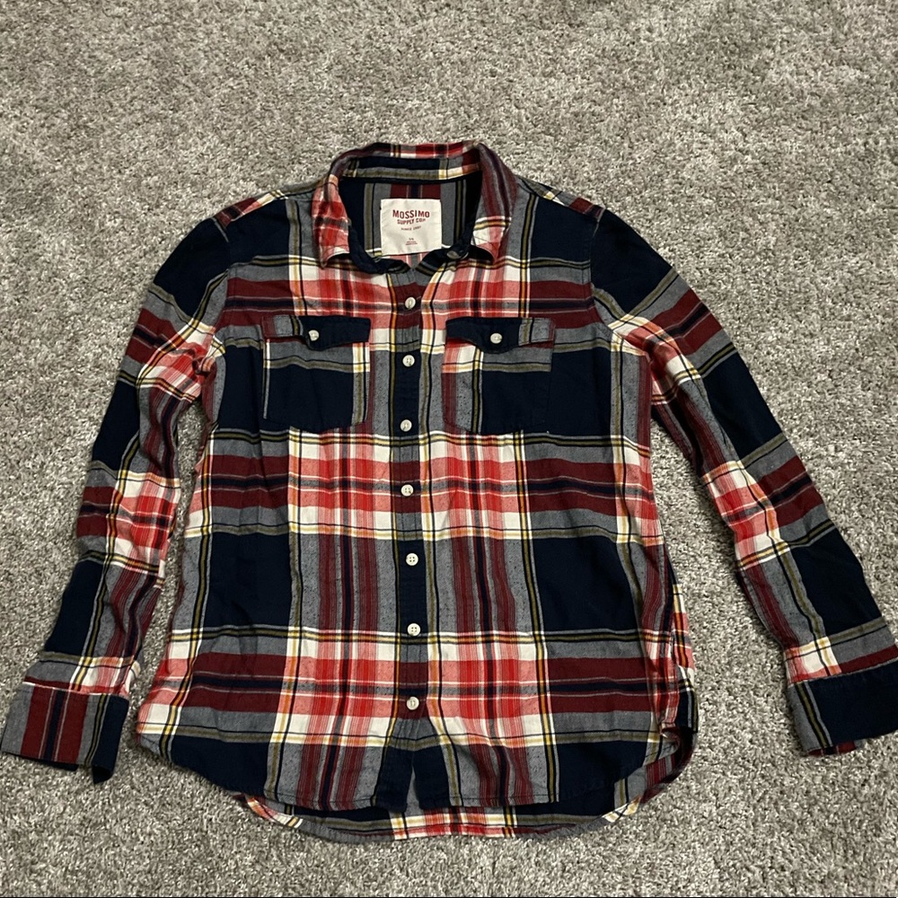 Plaid Long Sleeve Shirt